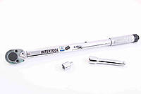 Ключ динамометрический 1/2" "Intertool" 28-210Нм + переходник на 3/8" + удлинитель 125мм (XT-9007)