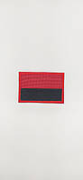 Шеврон нарукавная эмблема Світ шевронів Флаг Украины 60×40 мм Красно-черный KS, код: 7847450