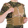 Плитоноска для бронепластин із системою MOLLE Military Rangers ZK-5515 кольору в асортименті, фото 11