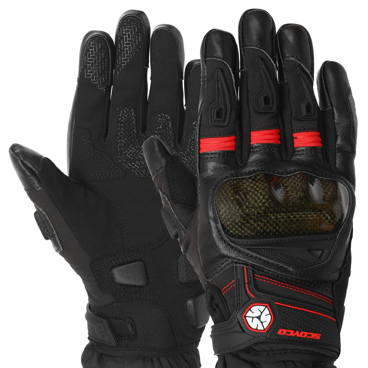 Мотоперчатки зимові SCOYCO Waterproof Sensor Touch MC57WP S-M кольору в асортименті
