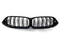 Ноздри на BMW 8 Series G14 / G15 / G16 2018-2021 год Черные Глянцевые ( Двойные M-Look ) от PR