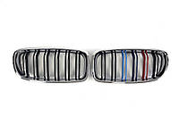 Ноздри на BMW 3 Series F30 / F31 / F35 2012-2018 год M-color Хром Рамка ( Двойные M-Look ) от PR