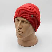 Брендова червона шапка, В'язана спортивна шапка чоловіча/жіноча