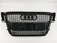 Решетка радиатора Audi A5 2007-2011год Черная (в стиле RS) от RT