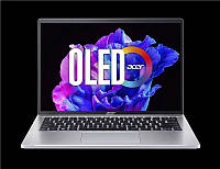 Ноутбук Acer Swift Go 14 SFG14-71 14 2.8K Oled, Intel i5-13500H, 16GB, F512GB, Uma, Win11, сріблястий