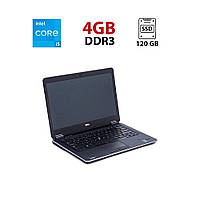 Ноутбук Dell Latitude E7440 / 14" (1366x768) TN / Intel Core i5-4300U (2 (4) ядра по 1.9 - 2.9 GHz) / 4 GB