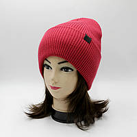 Красная шапка Сан-Ремо, Модная женская шапка зима\ осень, Стильная трендовая шапка Shila