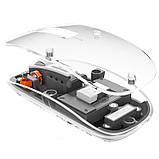 Бездротова миша WIWU Crystal WM105 Dual bluetooth+2.4G, фото 3