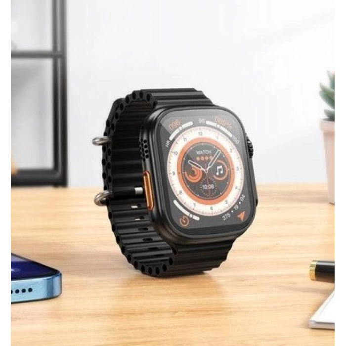 Смарт-часы с функцией разговора Hoco Smart Watch Y12 Ultra Чёрные - фото 4 - id-p2153412012