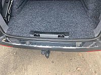 Накладка на задний бампер Carmos V1 глянец (1 дверь, нерж) для Volkswagen T6 от RT