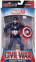 Фигурка Marvel Капитан Америка с держателем, Мстители, 18 см - Captain America, Avengers Купить только у нас