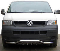 Нижняя губа волна-гриль ST007-1 (нерж) для Volkswagen T5 Multivan 2003-2010 годов от RT