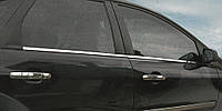 Наружняя окантовка стекол (4 шт, нерж.) для Ford C-Max 2004-2010 годов от RT