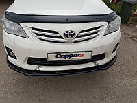 Дефлектор капота (EuroCap) для Toyota Corolla 2007-2013 годов от RT