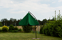 Зонт садовый угловой с наклоном Avko Garden AGU2024 зеленый 3м. + чохол Купить только у нас