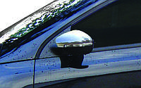 Накладки на зеркала HB (2 шт, нерж) для Volkswagen Polo 2010-2017 годов от RT