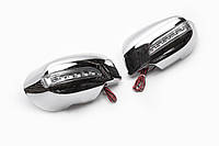 Накладки на зеркала LED (2 шт, пласт) для Mazda 6 2008-2012 годов от RT