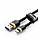 Кабель Baseus Cafule Cable USB Lightning 1м, Gold+Black (CALKLF-BV1) 4772206, фото 3