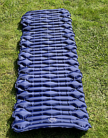 Великий надувний каремат похідний, туристичний WCG для кемпінгу (синій) Найкращі товари для Вас