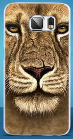 Чохол для Samsung Galaxy G920/S6 З картинкою Лев