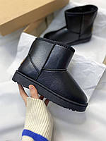 Ugg Mini Black Leather No logo кроссовки и кеды хорошее качество хорошее качество Размер 36