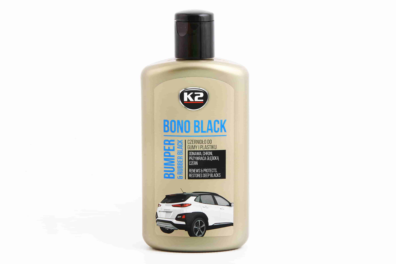 Рідина для реставрації пластика і гуми 250мл "K2" Bono Black чорна (чорнильник)