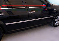Зовнішня окантовка скла (4 шт., нерж) SW універсал для Volkswagen Bora 1998-2004 роки від PR