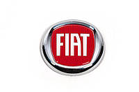 Эмблема (красная V1, самоклеющаяся) 85 мм для Тюнинг Fiat от RT