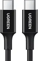 Кабель Ugreen US300 100W USB Type-C to USB Type-C 5 A 1.5 м Черный (20528)