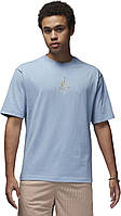 Футболка Nike JORDAN M J FLT MVP 85 SS CREW голубая FN5956-436