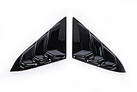 Накладки на треугольники зеркал (2 шт, ABS) для Honda Civic Sedan X 2016-2021 годов от RT