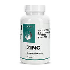 Цинк глюконат Progress Nutrition Zinc Gluconate 25 mg 90 таблеток