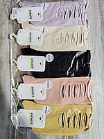 Носки женские хлопок 10 пар ТМ Корона с вырезом