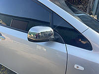 Накладки на зеркала (2 шт, нерж) OmsaLine - Итальянская нержавейка для Nissan Leaf 2010-2017 годов от RT