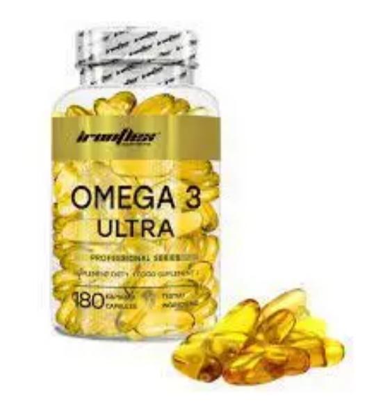 Жирні кислоти Ironflex OMEGA 3 Ultra 180 капсул