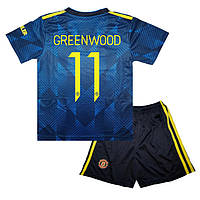 Детская футбольная форма GREENWOOD 11 Манчестер Юнайтед 2021-2022 Third 115-125 см (set3201_108627)