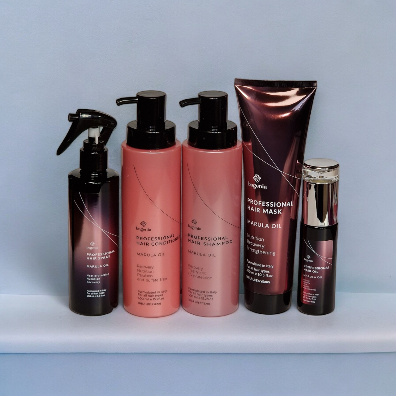 Набір для волосся від Bogenia "Marula Oil", фото 1