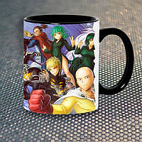 Чашка Fan Girl Ванпанчмен One-Punch Man (5630) 330 мл Черный TS, код: 7599544