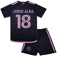 Детская футбольная форма JORDI ALBA 18 Интер Майами 2023-2024 Home 125-135 см (set3404_119966)