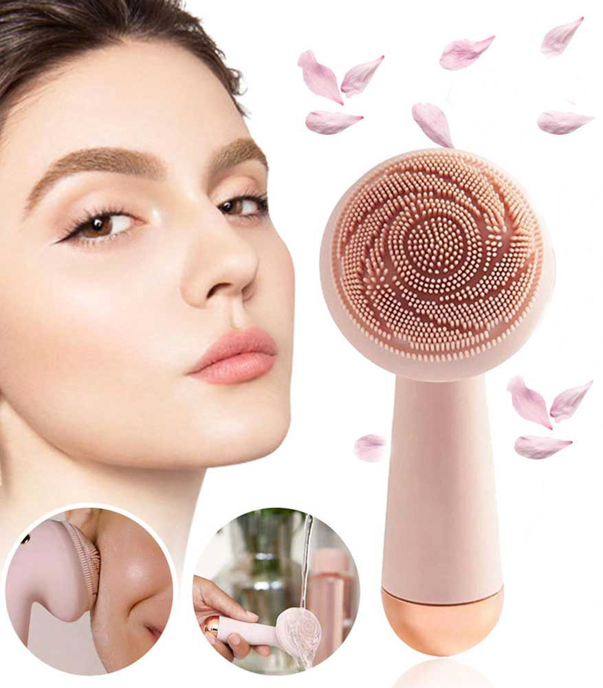 Силіконова щітка масажер для обличчя Touch Cleanse, фото 1
