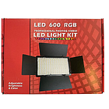 Відеосвітло LED освітлювач Varicolor PRO LED U600+ RGB (3200-5600K) Повна комплектація, фото 6