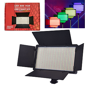 Професійне відеосвітло Varicolor PRO LED U800+ RGB (3200-5600K) Повна комплектація