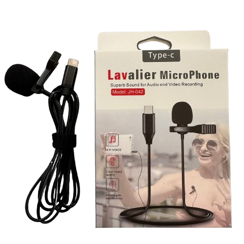 Мікрофон петличний Lavalier JH-042 Type-C