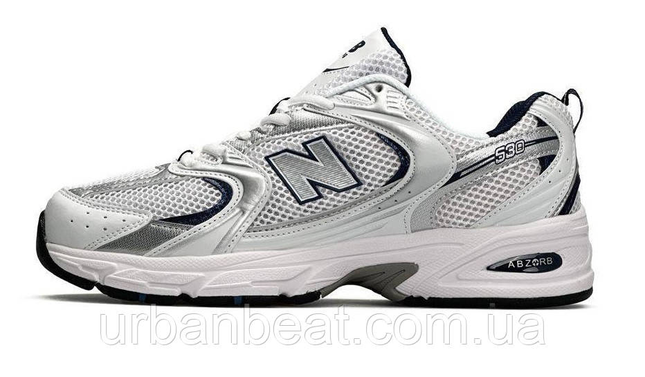 Чоловічі кросівки New Balance 530 Silver Navy White Premium