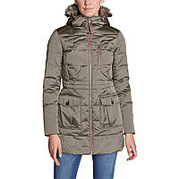 Парка Eddie Bauer Women Yukon Classic Down Parka LT TAUPE XS Серый (5074LTAU-XS) TS, код: 1212869