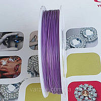 2 шт Трос ювелирный, многожильный, светло фиолетовый, 0,38 мм, 90 м/катушка Код/Артикул 192 TR-007_038
