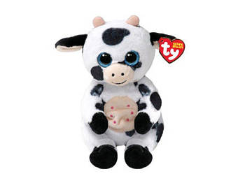 М'яка іграшка TY Beanie bellies Корова Cow 25 см 41287