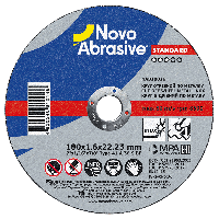 Отрезной круг по металлу Novoabrasive STANDARD 180х1.6х22.23 мм