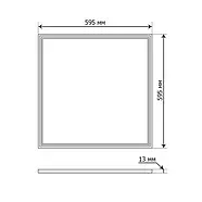 Світлодиіодна панель JL 600*600 36W JL-36-PL-2P-CW 6000K Biom, фото 3