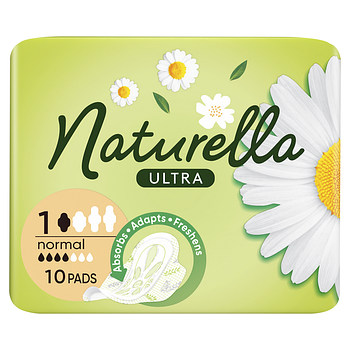 NATURELLA Ultra Гiгiєнiчнi прокладки Camomile Normal 10шт (24)